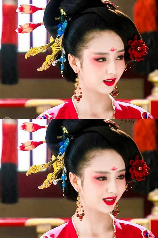 古装剧唐宫美人4：佟丽娅 饰演《梦回唐朝》陶美人