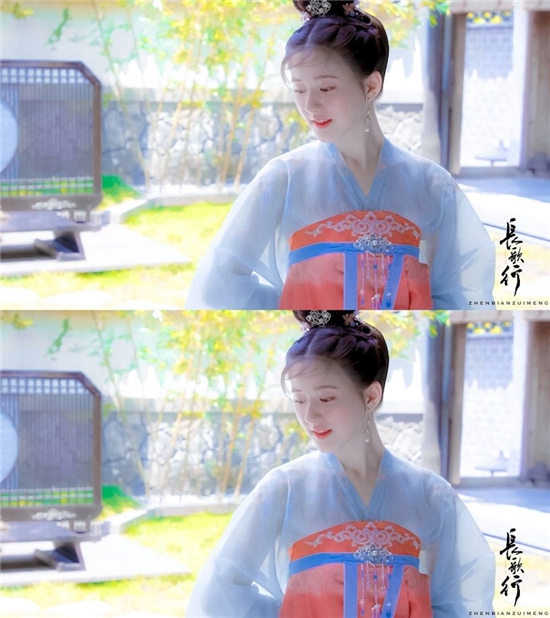 古装剧唐宫美人1：赵露思 饰演《长歌行》李乐嫣