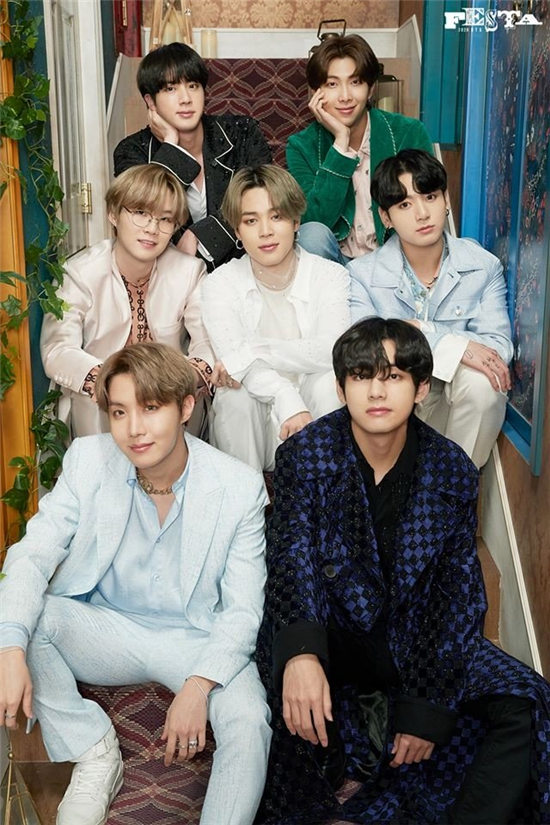 韩网票选海外知名度最高韩星第5名：BTS防弹少年团