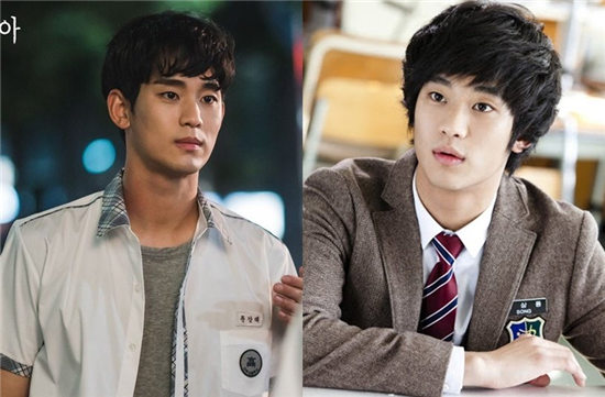 金秀贤《虽然是精神病但没关係》文钢太 V.S 9年前《Dream High》宋森动