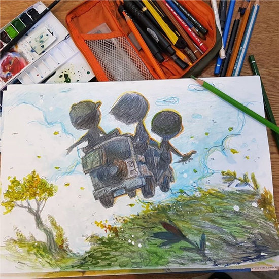 《虽然是精神病但没关係》隐喻解析4：尚泰缤纷画风，是他的内心世界